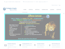 Tablet Screenshot of angloaguas.com.br